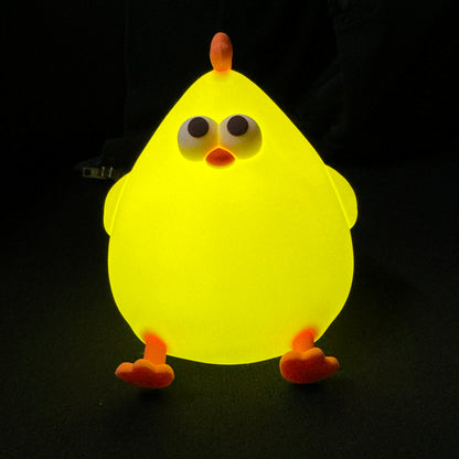 Lovely Chicken Fat Dundun Night Light | Original Chick - Children Gift Bedroom