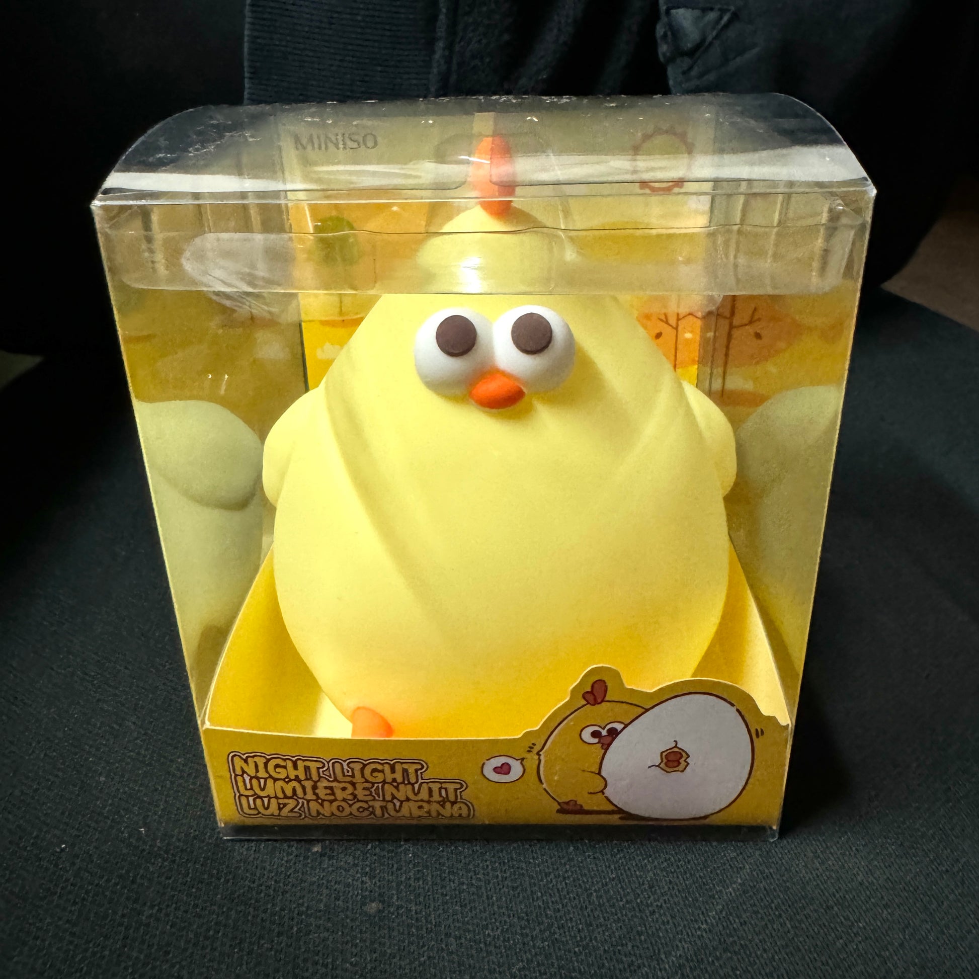 Lovely Chicken Fat Dundun Night Light | Original Chick - Children Gift Bedroom