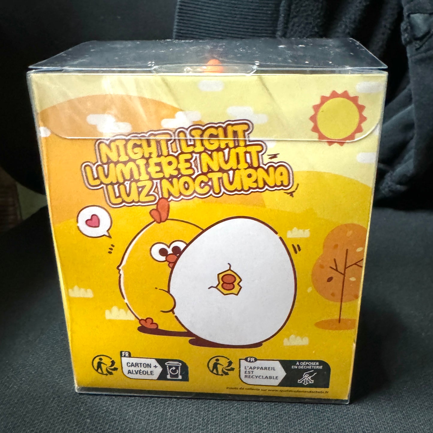 Lovely Chicken Fat Dundun Night Light | Original Chick - Children Gift Bedroom