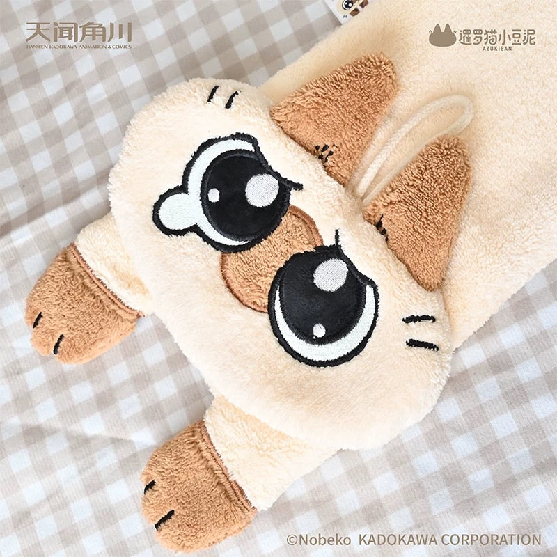 Azukisan's Daily life | Azukisan Cute Cotton Hand Towel - Kawaii Items Siamese Cat Xiaodouni Toy Collection