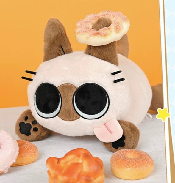 Azukisan's Daily life | Azukisan Cute Cotton Doll - Kawaii Items Siamese Cat Xiaodouni Toy Collection