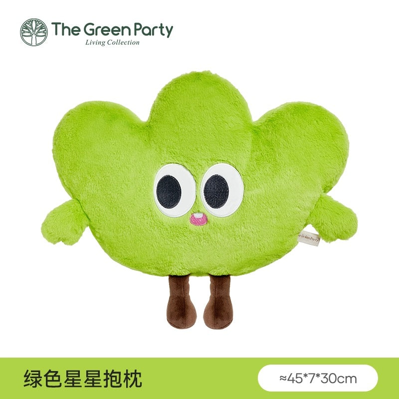 The Green Party Colourful Star Starry | Yellow Pink White Green - Plush Doll Children Gift Animal