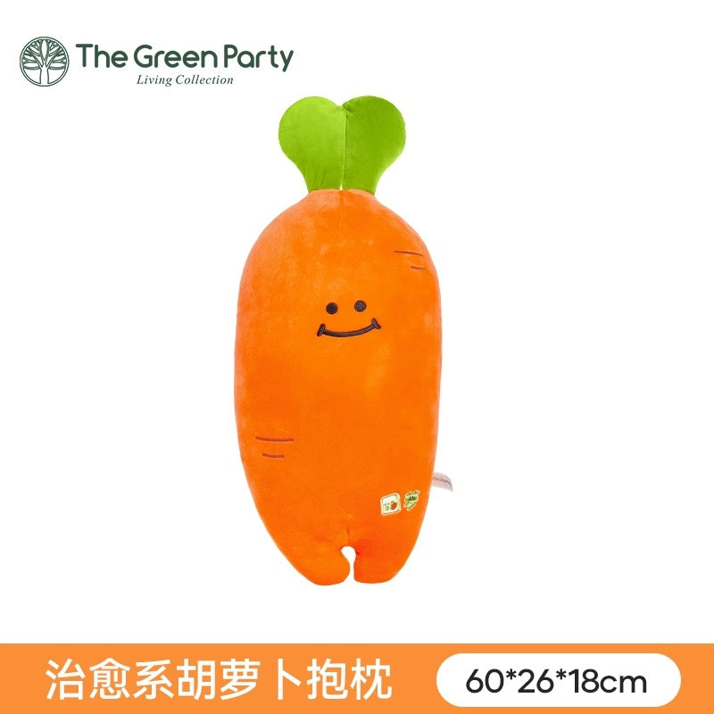 The Green Party Lovely Vegetable | Carrot White Radish Beetroot - Plush Doll Children Gift Animal