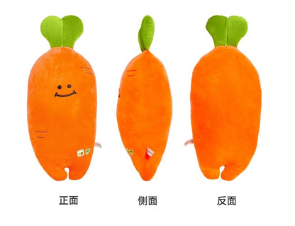 The Green Party Lovely Vegetable | Carrot White Radish Beetroot - Plush Doll Children Gift Animal