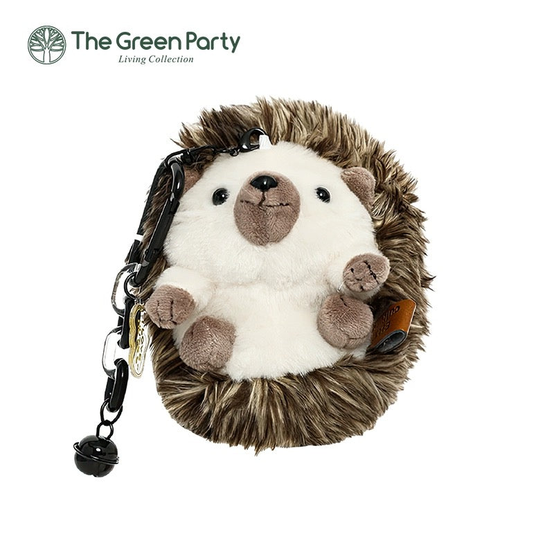 The Green Party Lovely Pet | Hedgehog Keychain Coinbag Bag Pen Bag - Plush Doll Children Gift Animal