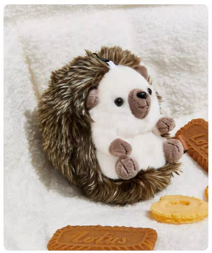 The Green Party Lovely Pet | Hedgehog Keychain Coinbag Bag Pen Bag - Plush Doll Children Gift Animal