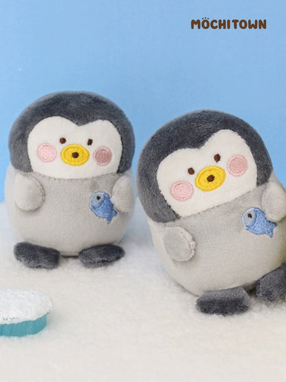 Mochi Town Lovely Animal Squeeze Plush Doll | Penguin Otter - Mini Plush Doll Children Gift Animal