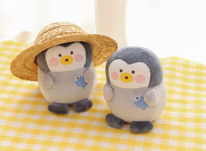 Mochi Town Lovely Animal Squeeze Plush Doll | Penguin Otter - Mini Plush Doll Children Gift Animal