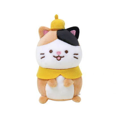 Mochi Town Lovely Animal Squeeze Plush Doll | Calico Cat Dog - Mini Plush Doll Children Gift Animal