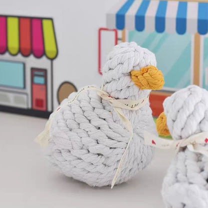 duck style pet toy for dog puppies