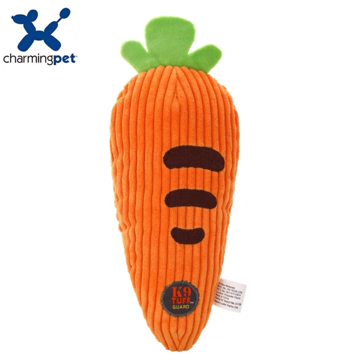 dog toys teething bite carrot shape