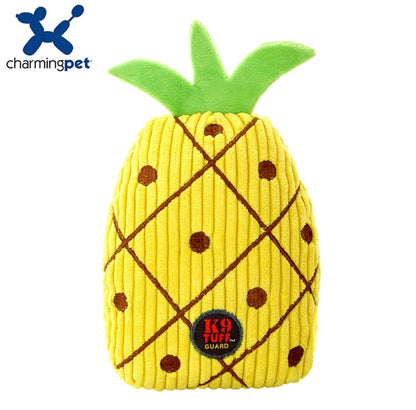 dog toys teething bite rope pineapple shape