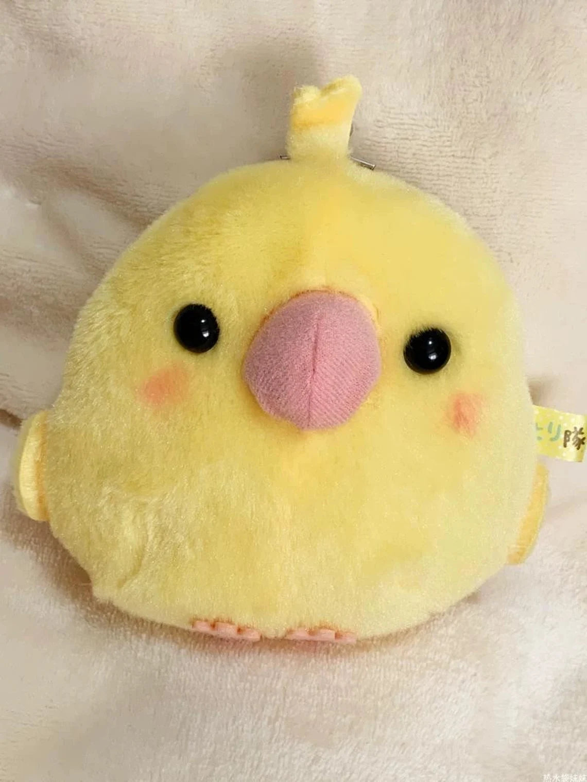 12cm Japan Cockatiel Budgie Sparrow Lovely Japanese Coin Bag Children Gift Lovely Birdie Collection