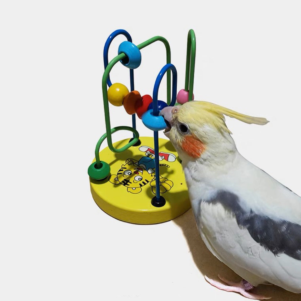 Parrot Toy Beads & Steel Wire for Small and Medium