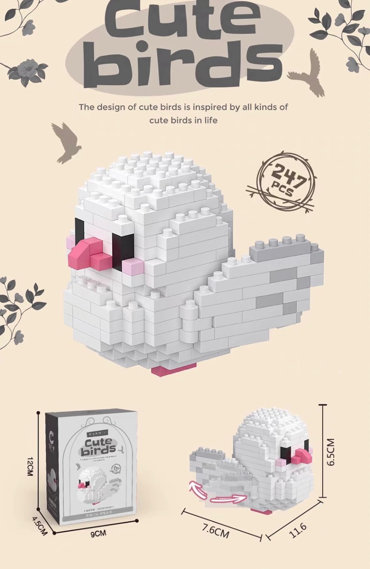 Dove Build Block Toy