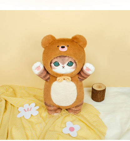 Japan Artist Mofusand Cat Neko Bear 54 x 30cm Mascot Giant Plush Doll