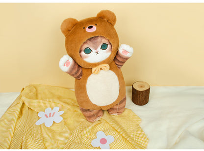 Japan Artist Mofusand Cat Neko Bear 54 x 30cm Mascot Giant Plush Doll