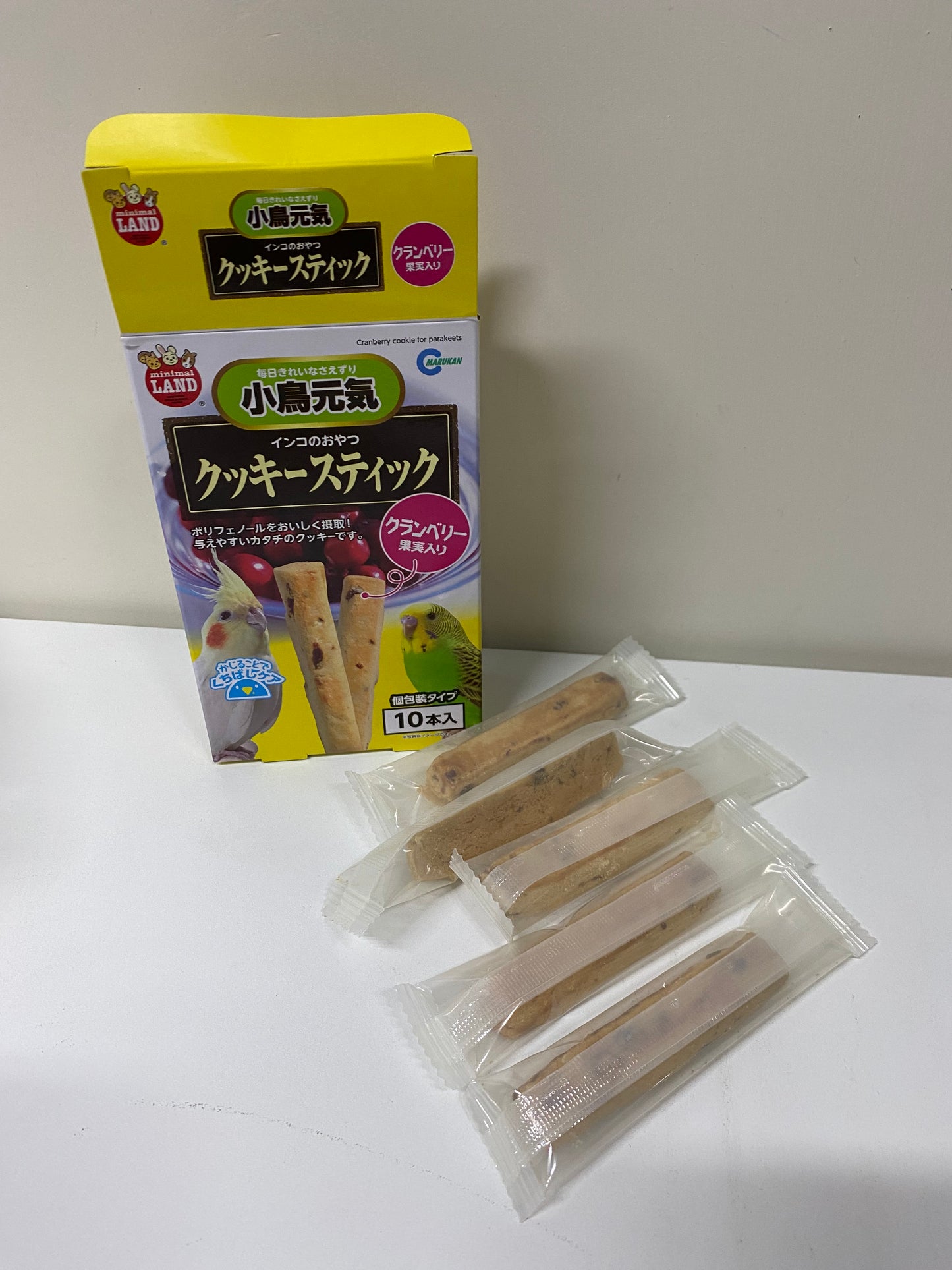 Japan minimal LAND Parrot Snack Cookie Bar Cranberry Fruit