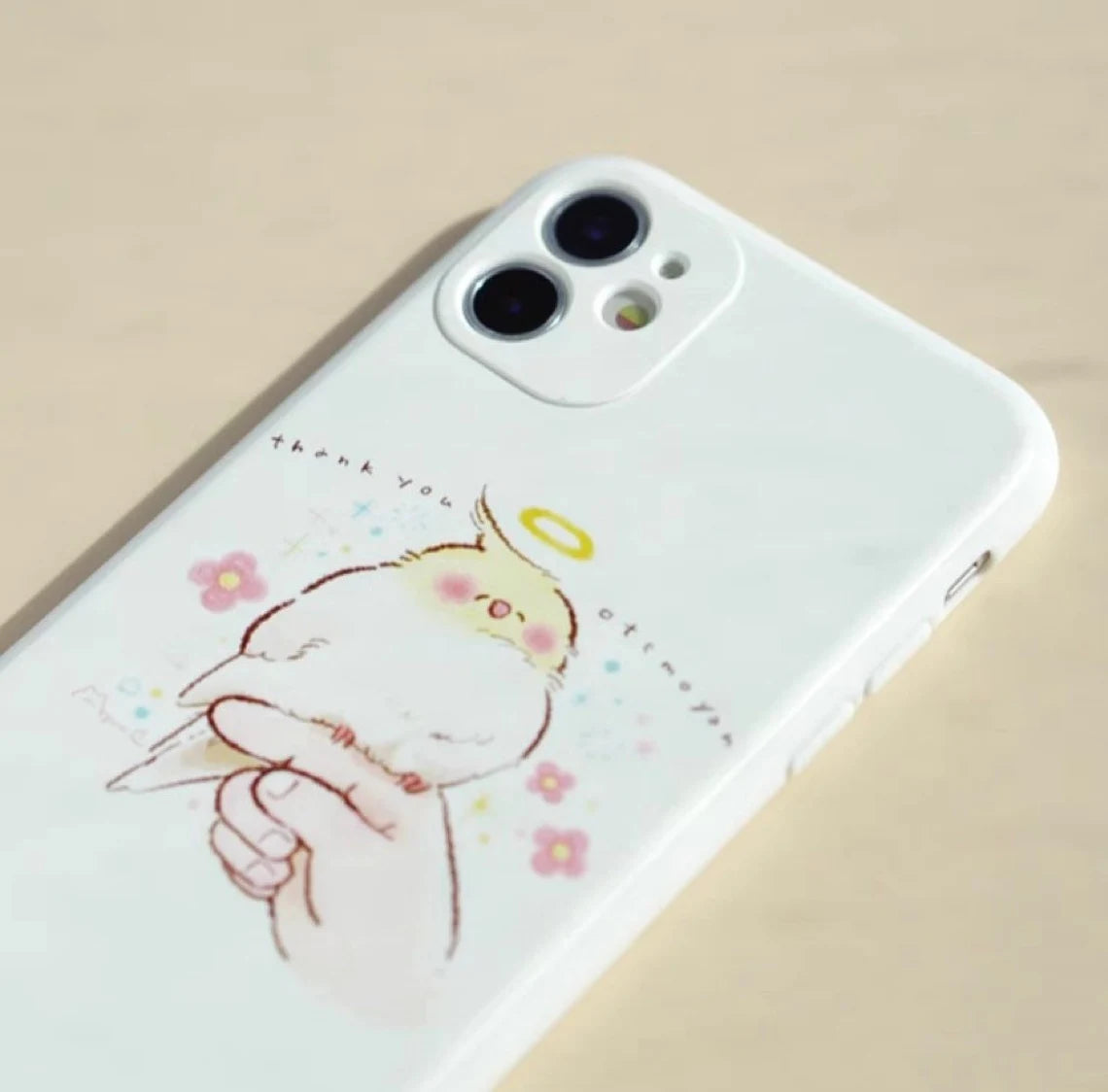 Set of 2 Make to order Parrot Phone Case for iPhone Android Cute Lovely Kawaii Samsung Huawei VIVO Xiaomi