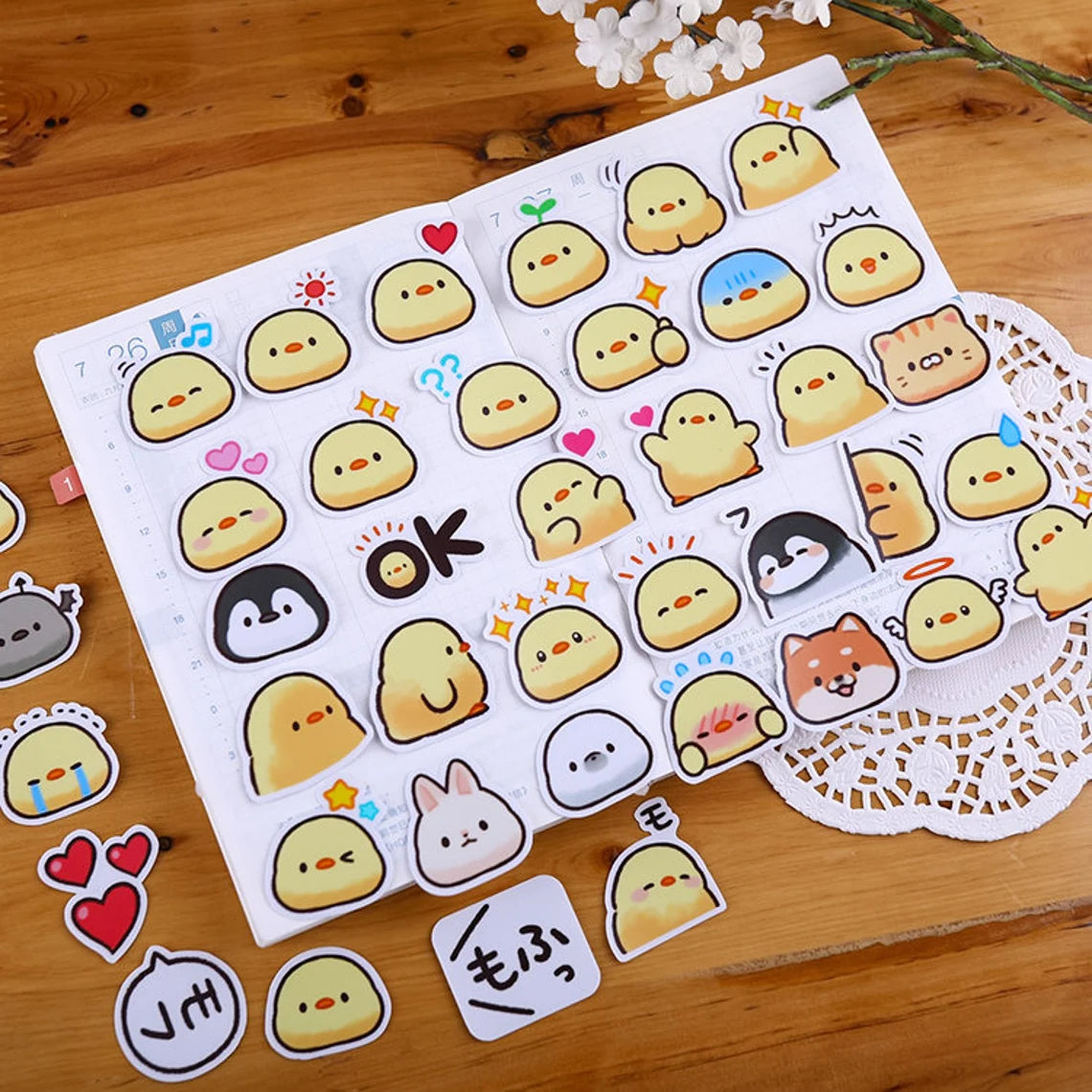 Chicken Birdie Stickers Waterproof