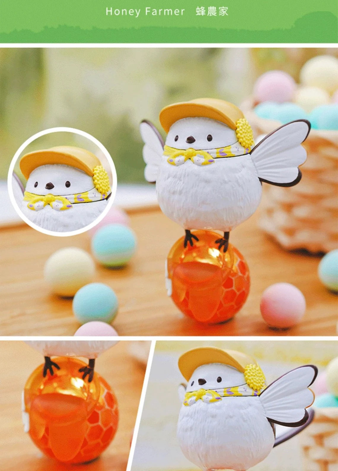 Mystery Blind Box Birdie Shimaenaga Sayuri Kawaii White Bird Collectible Toys