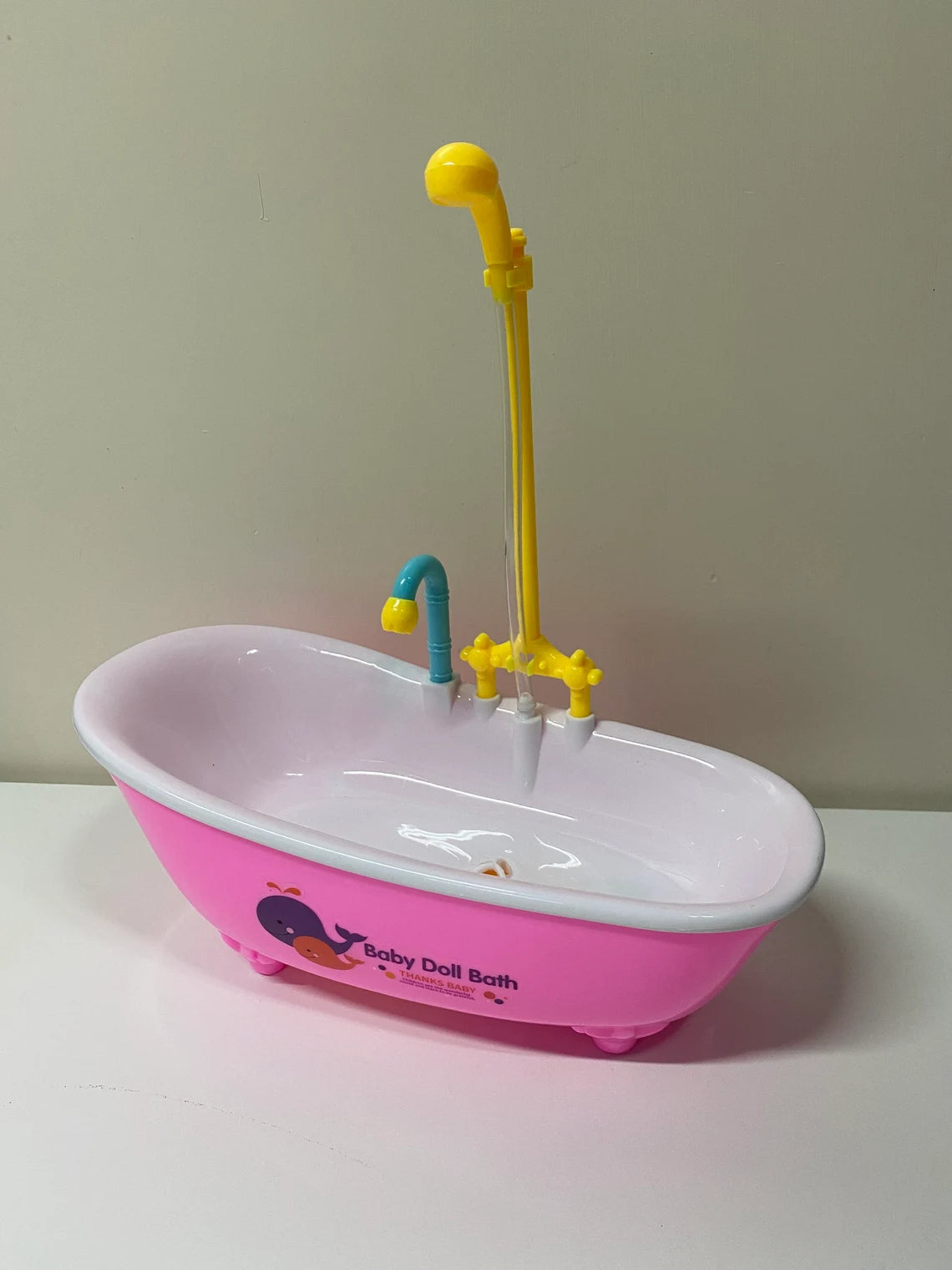 Parrot Electric Pink Bathtub Bathing Play Water Toys Suitable for Hand Breeding Birds for Small Medium Bird Parrot Lovebird Budgie